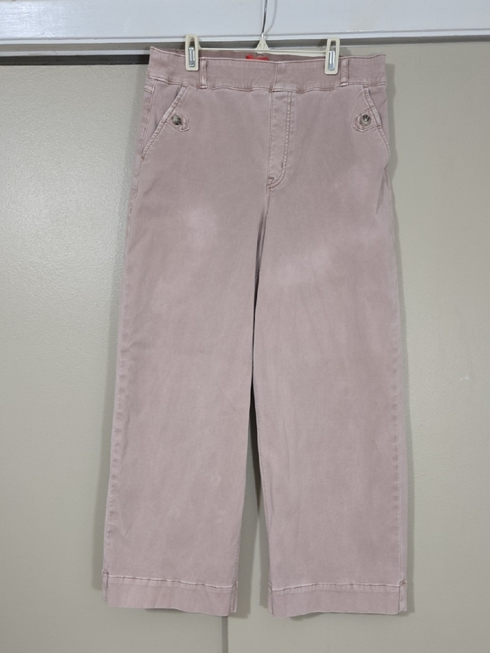 SPANX Denim - SPANX Dusty Mauve Ankle Cropped Jeans Size XL